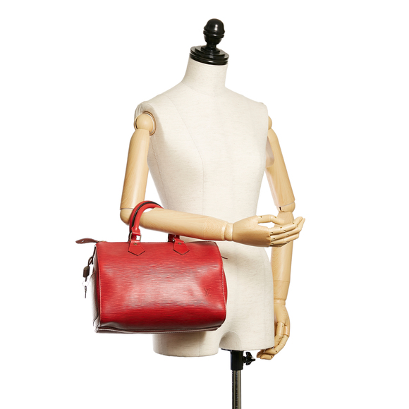 LOUIS VUITTON Epi Speedy 25 Boston Bag - Picture 3 of 10